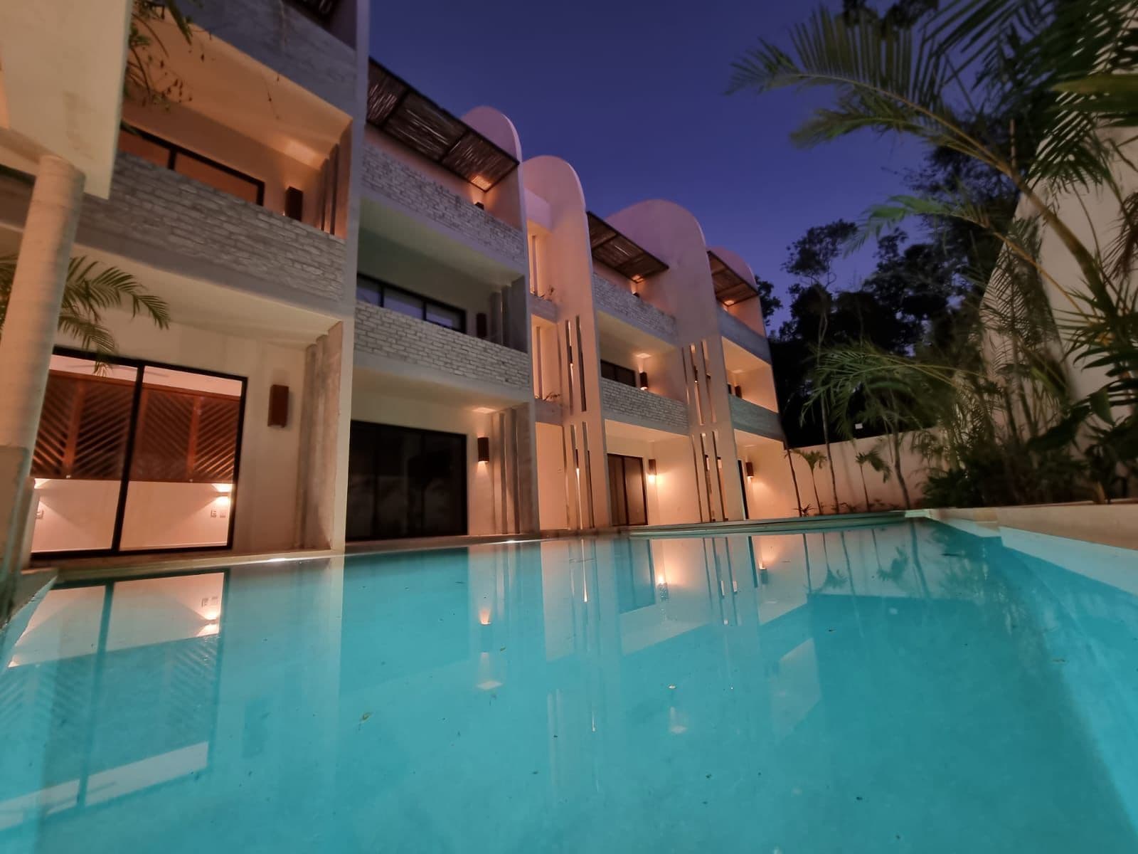 Piscina compartida